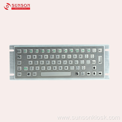 Waterproof Metal Keyboard and Touch Pad